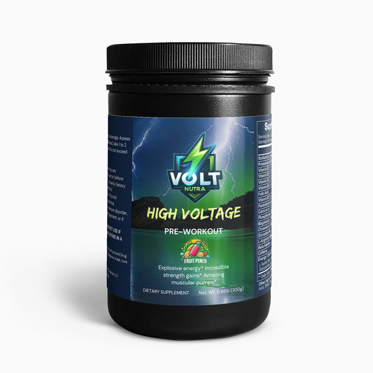 High Voltage Pre-Workout (Fruit Punch)