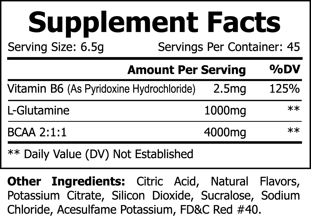 Shock BCAA- Fruit Punch